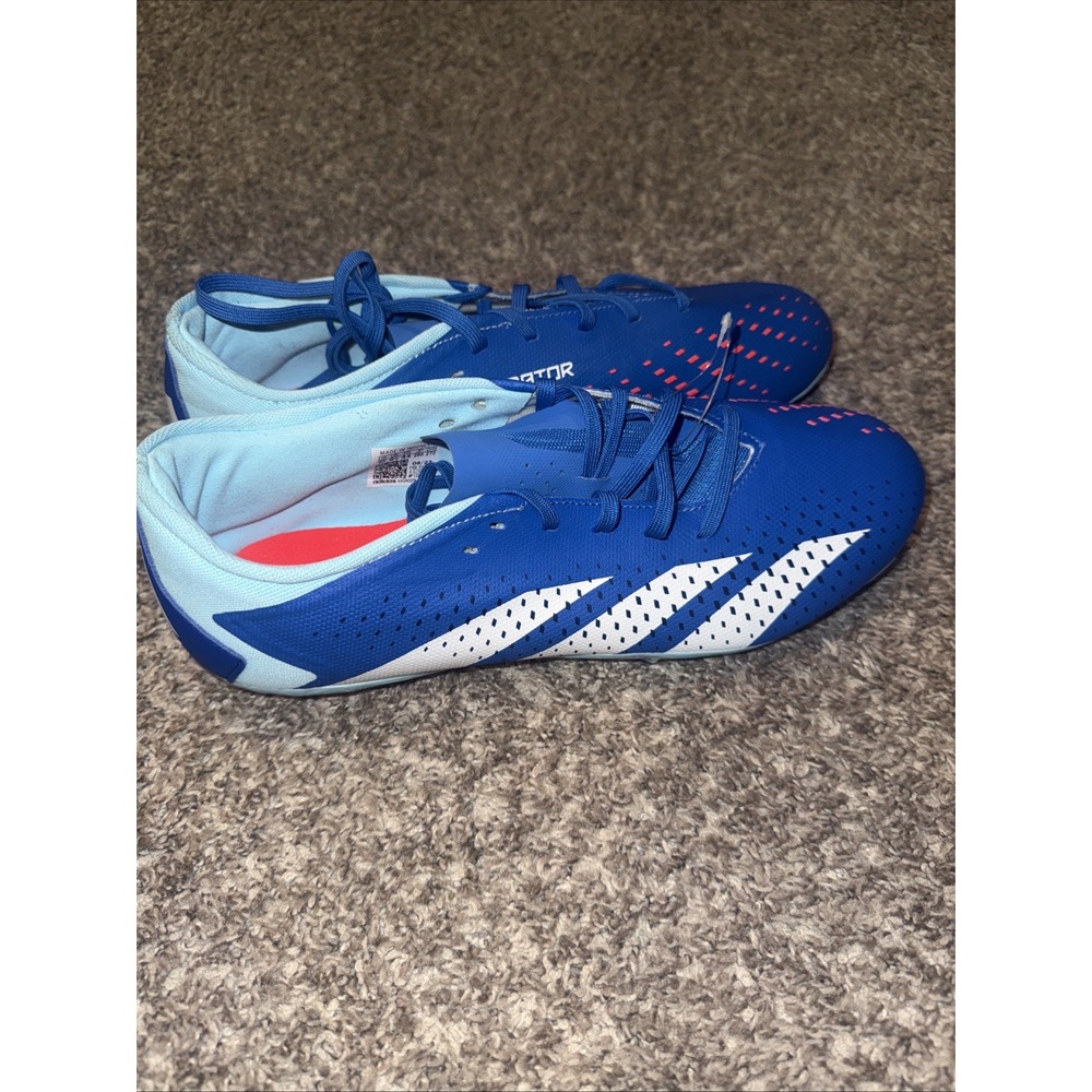 BRAND NEW Adidas Predator Accuracy.2 FG Men's Soccer Cleats Blue/Red‎ GZ0027